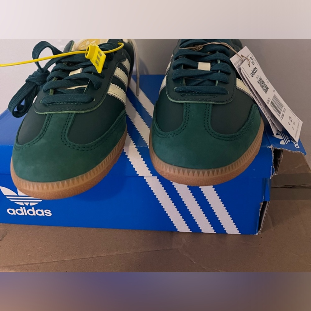 Adidas samba OG green size women’s 5.5 US. UK 4 EU 36  2/3